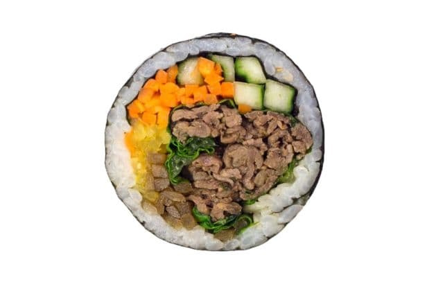 donkkaseu or tonkatsu kimbap