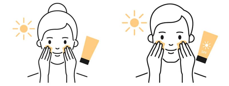 10-step korean skincare routine: Sun protect step