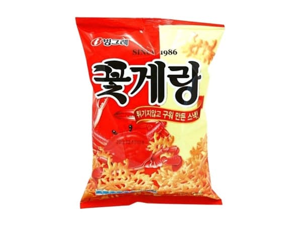 Korean crab chips