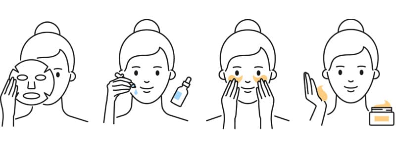10-step korean skincare routine: Nourish steps
